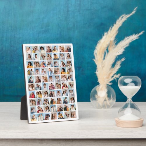 Create Your Own 70 Photo Collage Plaque