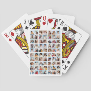 Create Your Own 70 Photo Collage Poker Cards