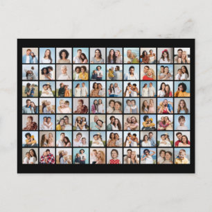 Create Your Own 70 Photo Collage Postcard