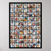 Design Your Own 22 Photo Collage Poster