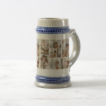 Create Your Own 7 Photo Collage Beer Stein<br><div class="desc">Introducing our personalized photo collage beer stein - the perfect way to enjoy a cold beverage while reminiscing about your favorite memories! Whether you're celebrating a graduation, honoring family, cherishing friends, or remembering a vacation trip, our custom beer stein is the ultimate way to commemorate any occasion. With our easy-to-use...</div>