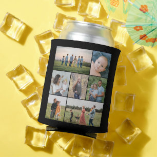 Create Your Own 7 Photo Collage Can Cooler