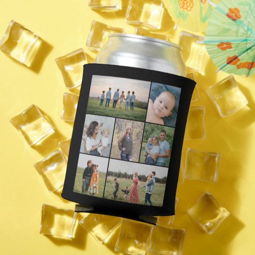 Create Your Own 7 Photo Collage Can Cooler