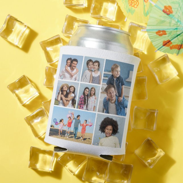  Create Your Own 7 Photo Collage  Can Cooler (In Situ Summer)