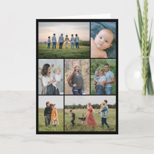 Create Your Own 7 Photo Collage Card