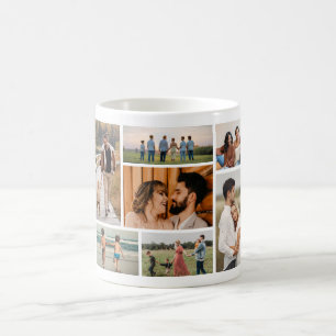 Create Your Own 7 Photo Collage Coffee Mug