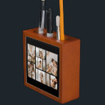 Create Your Own 7 Photo Collage Desk Organizer<br><div class="desc">Introducing our personalized photo collage desk organizer - the perfect way to keep your desk organized while showcasing your favorite memories! Whether it's a graduation, a family gathering, a trip with friends, or a special occasion, our high-quality desk organizers are the perfect way to add a personal touch to your...</div>