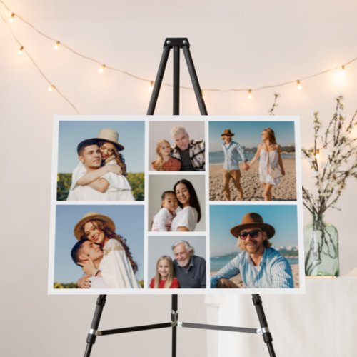 Create Your Own 7 Photo Collage Foam Board