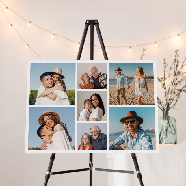 Create Your Own 7 Photo Collage Foam Board (In Situ (Stand))