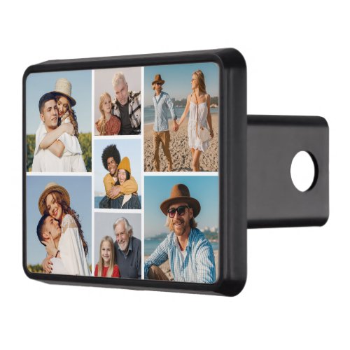 Create Your Own 7 Photo Collage Hitch Cover