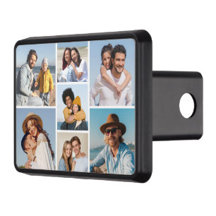 Create Your Own 7 Photo Collage Hitch Cover