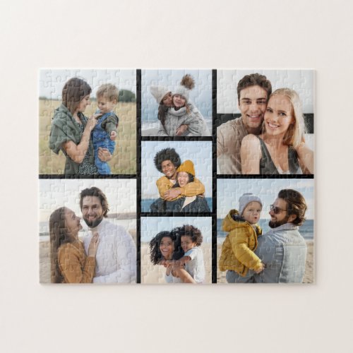 Create Your Own 7 Photo Collage Jigsaw Puzzle