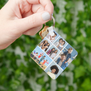 Create Your Own 7 Photo Collage  Keychain