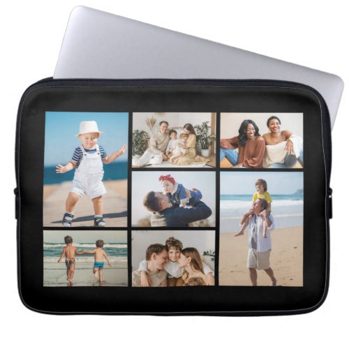 Create Your Own 7 Photo Collage Laptop Sleeve