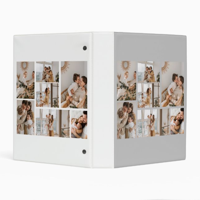 Create Your Own 7 Photo Collage Mini Binder (Background)