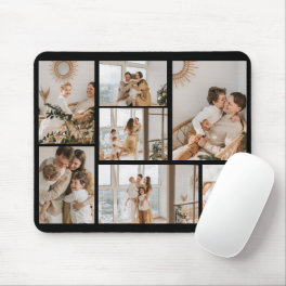 Create Your Own 7 Photo Collage Mouse Pad