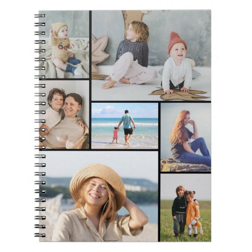 Create Your Own 7 Photo Collage Notebook