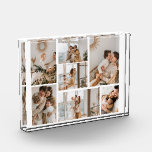 Create Your Own 7 Photo Collage Photo Block<br><div class="desc">Introducing the perfect way to display your favorite memories in a stylish and modern way - the Photo Collage Acrylic Photo Block! This stunning photo block allows you to showcase your custom photos in a unique and beautiful way. Imagine having a beautiful collage of your family, friends, and vacation photos...</div>