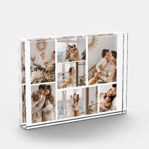Create Your Own 7 Photo Collage Photo Block