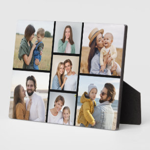 Create Your Own 7 Photo Collage Plaque