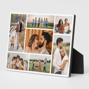 Create Your Own 7 Photo Collage Plaque