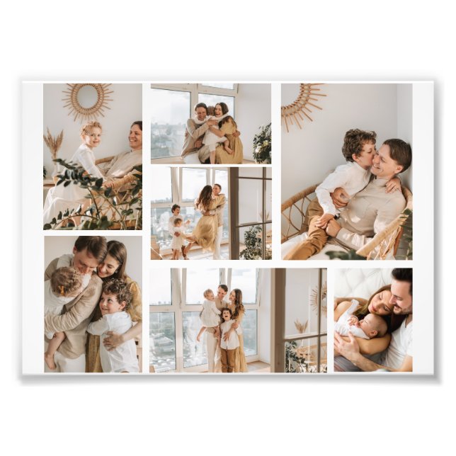 2weeks collage 確認用 Create Your Own 7 Photo Collage Print | Zazzle
