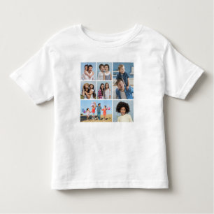 Create Your Own 7 Photo Collage  Toddler T-shirt