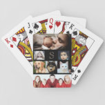 Create Your Own 7 Photo Collage With Monogram Playing Cards at Zazzle