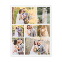 Create Your Own 7 Photo Wedding Collage