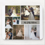 Create Your Own 7-Photo Wedding Collage Mouse Pad<br><div class="desc">Design a personalized keepsake with our 'Create Your Own 7-Photo Wedding Collage'. Perfect for showcasing your favorite wedding moments in a beautiful,  custom layout. Ideal for wedding gifts,  anniversaries,  or home decor,  this collage captures the essence of your special day.</div>