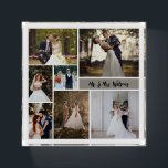 Create Your Own 7-Photo Wedding Collage Paperweight<br><div class="desc">Design a personalized keepsake with our 'Create Your Own 7-Photo Wedding Collage'. Perfect for showcasing your favorite wedding moments in a beautiful,  custom layout. Ideal for wedding gifts,  anniversaries,  or home decor,  this collage captures the essence of your special day.</div>