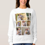 Create Your Own 7 Photo Wedding Collage Sweatshirt<br><div class="desc">Design a personalized keepsake with our 'Create Your Own 7 Photo Wedding Collage.' This elegant collage allows you to showcase five cherished photos from your special day, creating a beautiful memory piece. Crafted with high-quality materials and customizable options, it’s the perfect way to celebrate your love story. Ideal as a...</div>