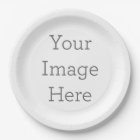 Create Your Own 7" Round Paper Plate