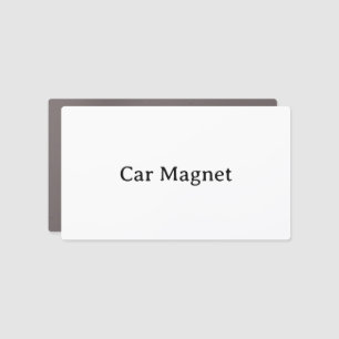 Create Your Own 7" X 12" Rectangle Rounded Car Magnet