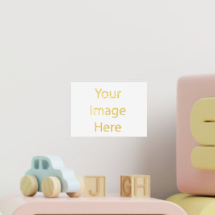 Create Your Own 7" x 5" Gold Foil Print