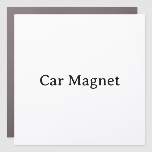 Create Your Own 7" x 7" Square Normal Car Magnet