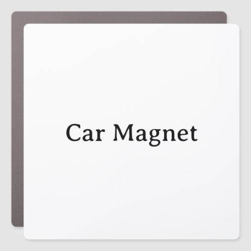 Create Your Own 7" x 7" Square Rounded Car Magnet