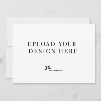 Create Your Own 7x5 Landscape Invitation