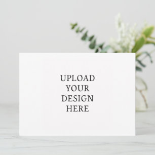 Create Your Own 7x5 Landscape  Invitation