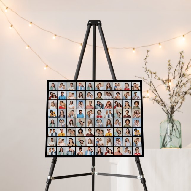 Create Your Own 80 Photo Collage  Foam Board (In Situ (Stand))