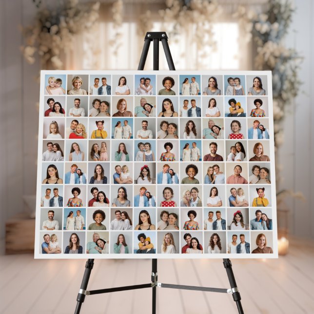 Create Your Own 80 Photo Collage Foam Board (Create Your Own 80 Photo Collage Foam Board)