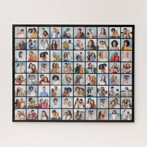 Create Your Own 80 Photo Collage Jigsaw Puzzle