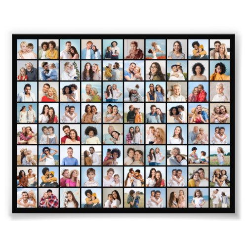 Create Your Own 80 Photo Collage Photo Enlargement