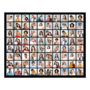 Create Your Own 80 Photo Collage Photo Enlargement Print