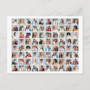Create Your Own 80 Photo Collage Postcard