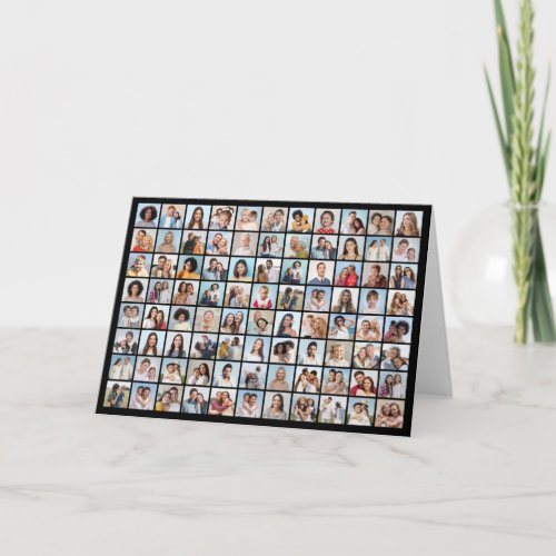 Create Your Own 88 Photo Collage Card