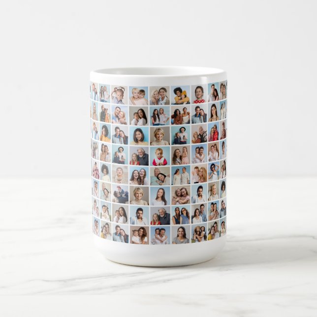 Create Your Own 88 Photo Collage  Coffee Mug (Center)