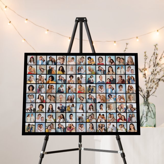 Create Your Own 88 Photo Collage Foam Board (In Situ (Stand))