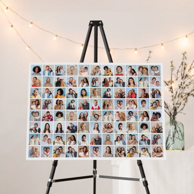 Create Your Own 88 Photo Collage Foam Board (In Situ (Stand))