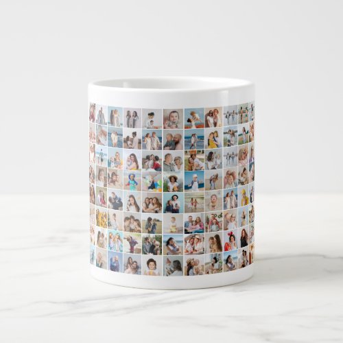 Create Your Own 88 Photo Collage  Giant Coffee Mug